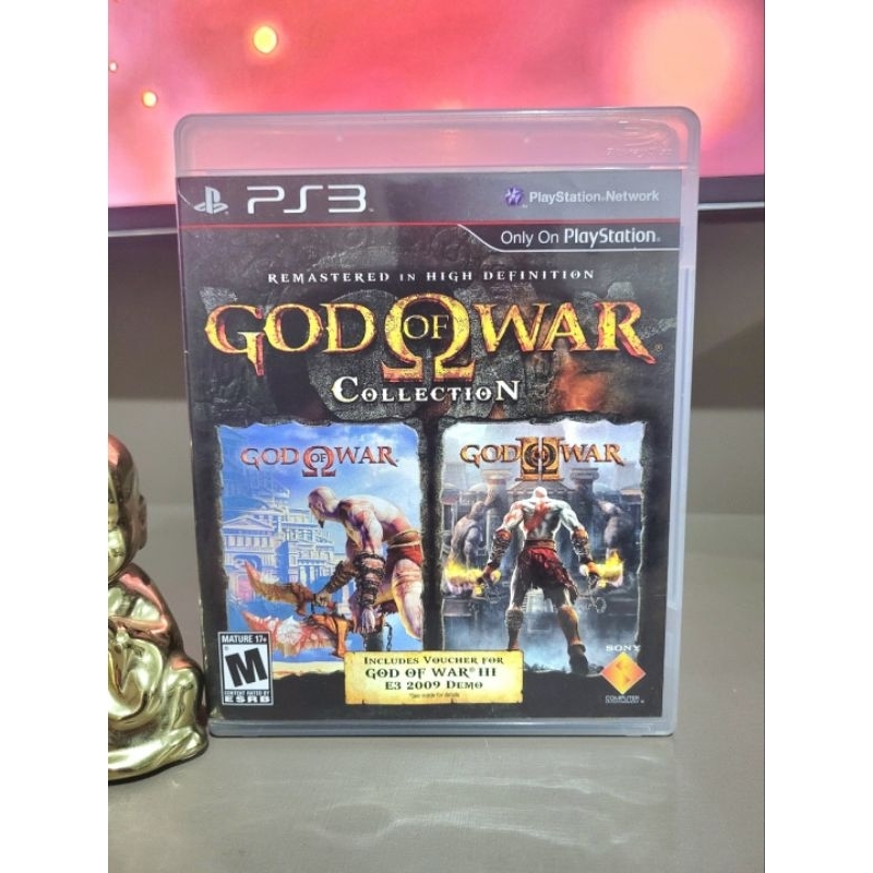 GOD OF WAR COLLECTIONS JOGO PS3 MIDIA FISICA - Escorrega o Preço