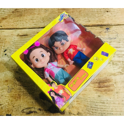Kit Maria Clara e JP 15 cm Articulada Menino e Menina