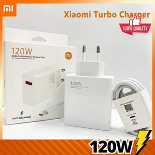 Carregador 120w Turbo para Xiaomi Redmi Note Poco X3 Mi 11t Pro 12 F4 Gt Mi 9/10