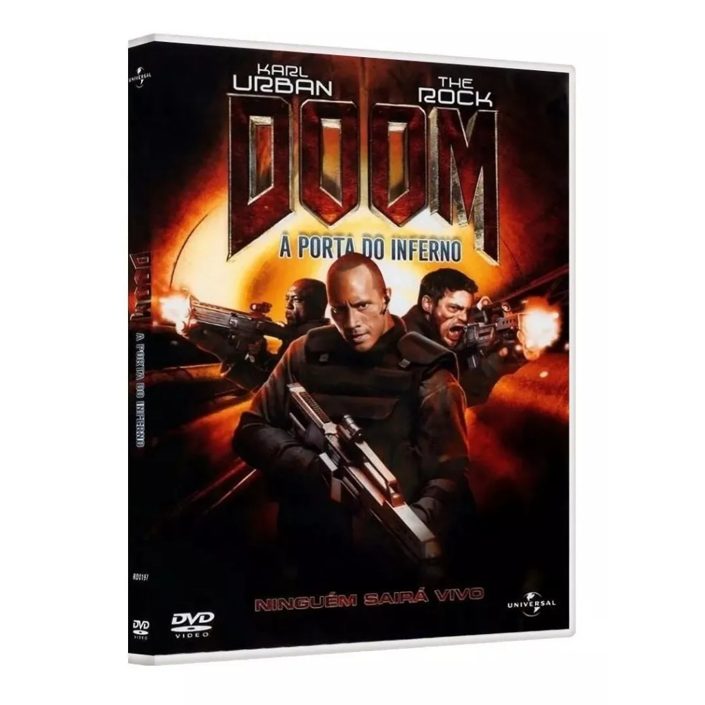 Dvd Doom A Porta do Inferno Dwayne Johnson Original e Lacrado Shopee Brasil