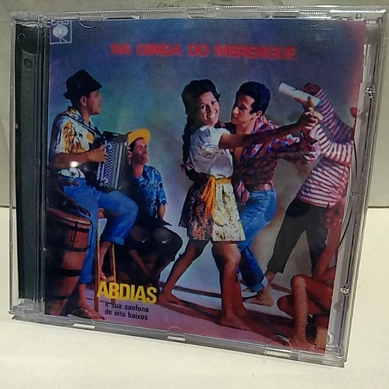 CD ABDIAS E SUA SANFONA DE 8 BAIXOS -NA GINGA DO MERENGUE 1,970