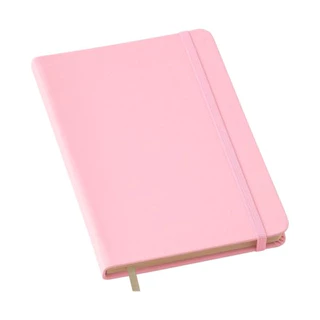 Caderneta tipo Moleskine 14x21 SKETCHBOOK sem ou com pauta - Capa Rosa