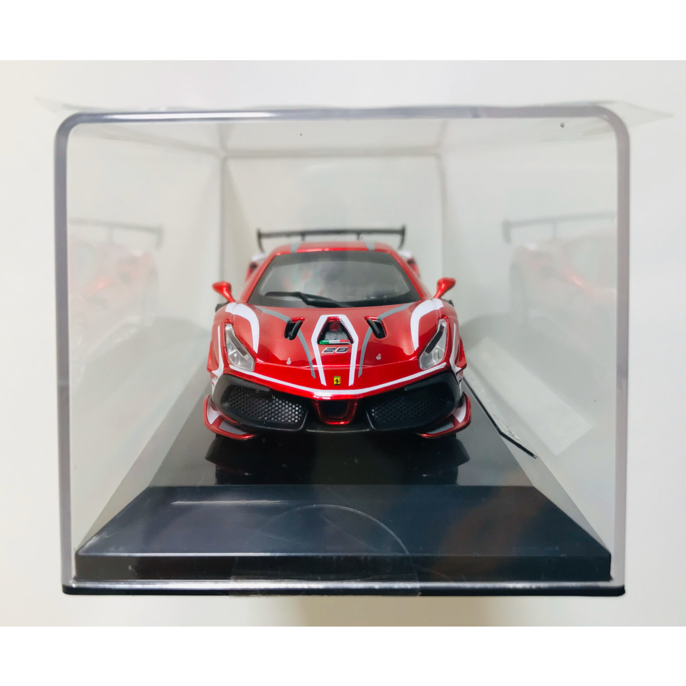 Miniatura Ferrari 488 Challenge Evo 2020 - Bburago - F1 - Fórmula
