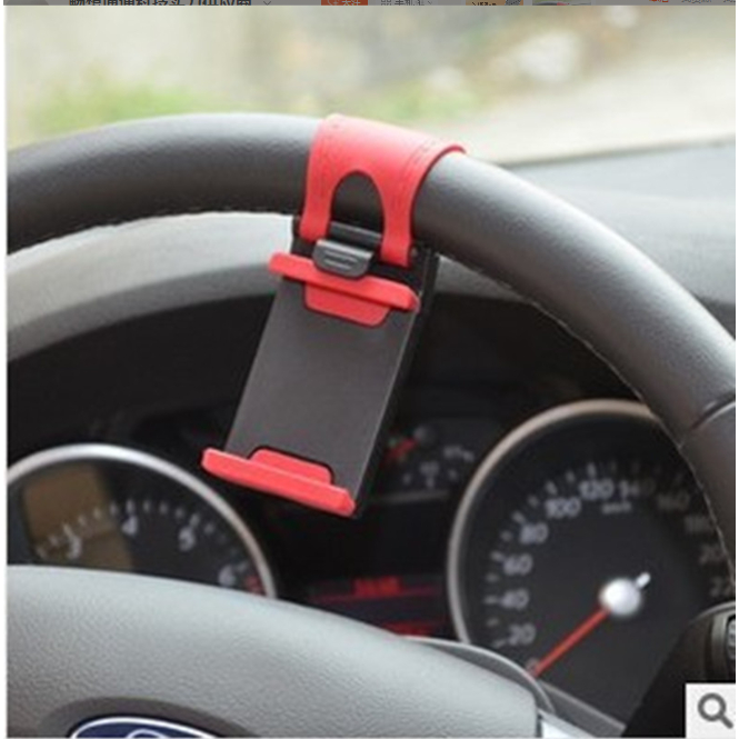 Suporte de Celular para Volante de Carro Universal com Clipe
