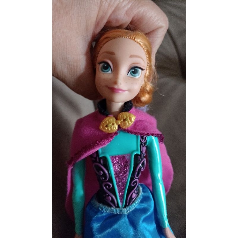 Boneca Disney Frozen Cantora Musical - Elsa Ou Anna - Mattel