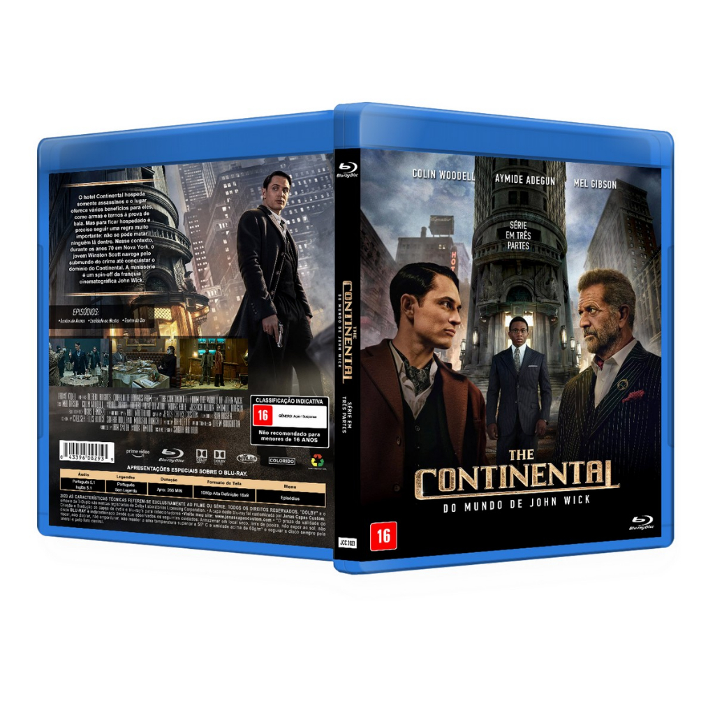 O Continental Do Mundo de John Wick 1° Temporada Blu ray Dublado