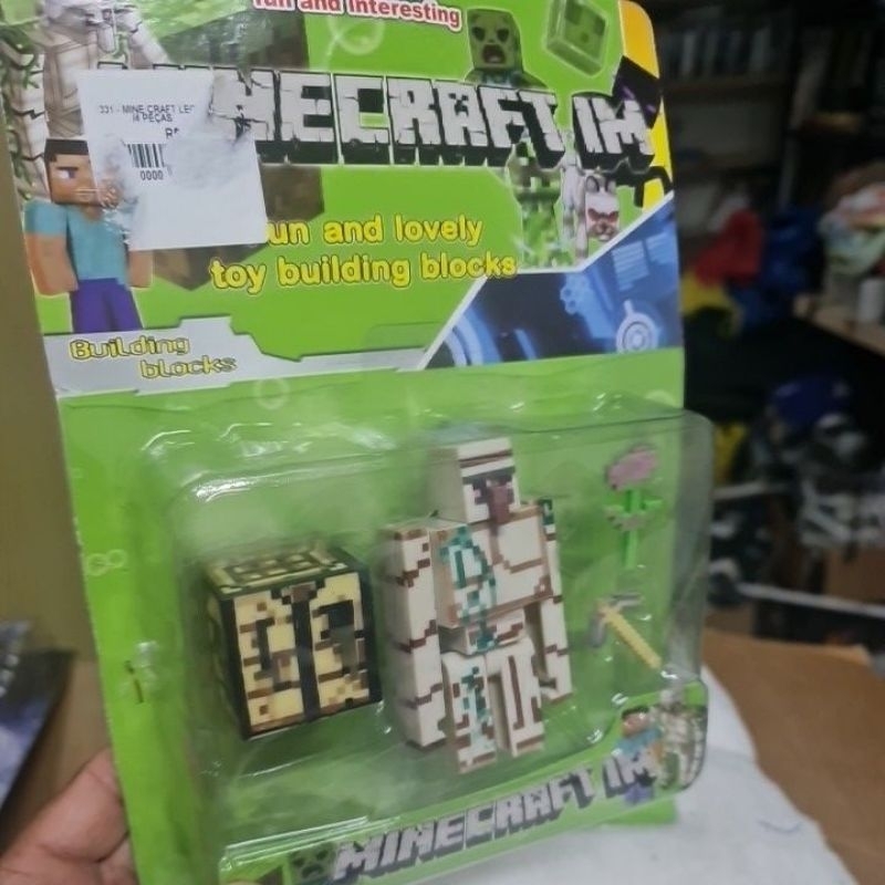 🔥 Pelúcia Minecraft Golem Game 35cm - Geek Magazine.com.br