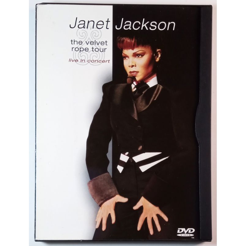 DVD Janet Jackson - The Velvet Rope Tour: Live In Concert (original ...