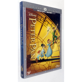 PETER PAN (DVD-Filme), Infantil, Capitao Gancho, Sininho, Piratas,  Original-Lacrado, Colecionador, Unitario