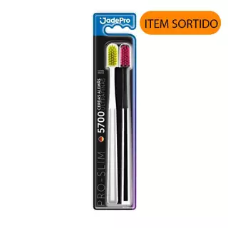 Escova De Dente Adulto 2un Pro Slim Macia - Jadefrog