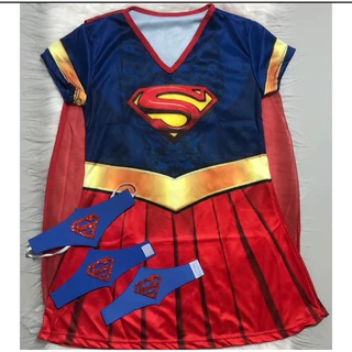 SUPERGIRL FANTASIA INFANTIL C/ACESSÓRIO