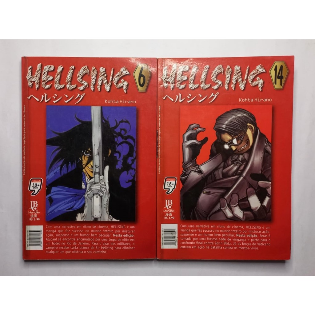 Mangá Hellsing #6