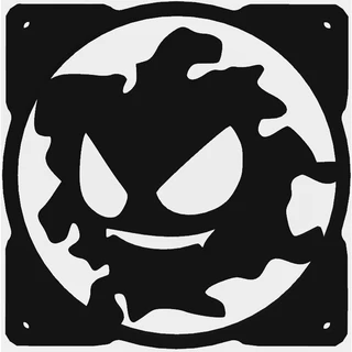 Grade Fan / Fan Grill / cover 120mm 140mm Gastly Haunter Gengar