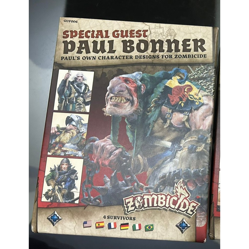 Zombicide Special Guest Box 5 - Paolo Parente, Espansione Gioco Da Tavolo Con Miniature Di Sopravvissuti E Zombivant, Carte Identità E Puntatori, CoolMiniOrNot - 3