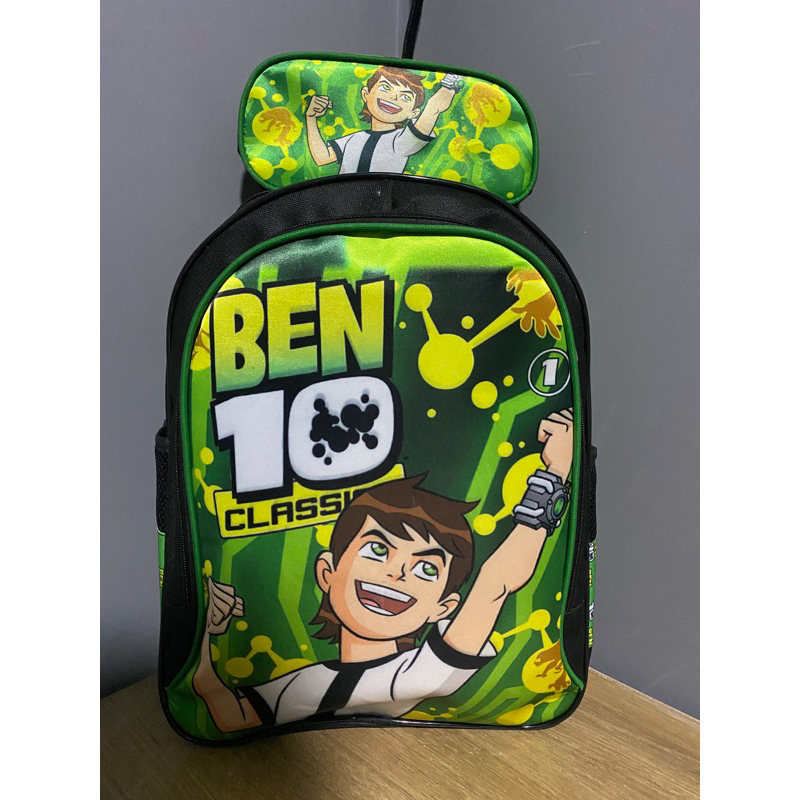 Mochila do BEN10 escolar infantil masculina. | Shopee Brasil