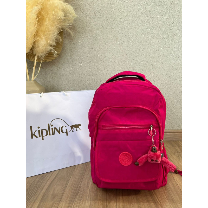 Mochila Kipling Seoul Rosê Luxo