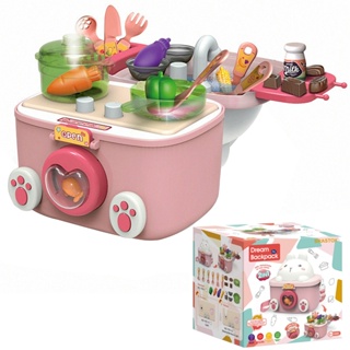 Kit mercadinho comidinhas de brinquedo infantil Cozinha Frutas legumes  Mantimentos c/ Frigideira em Promoção na Americanas