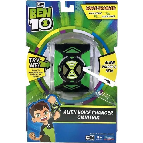 Relógio Ben10 Com 4 Aliens Emborrachados Relógio Omnitrix Com Luz