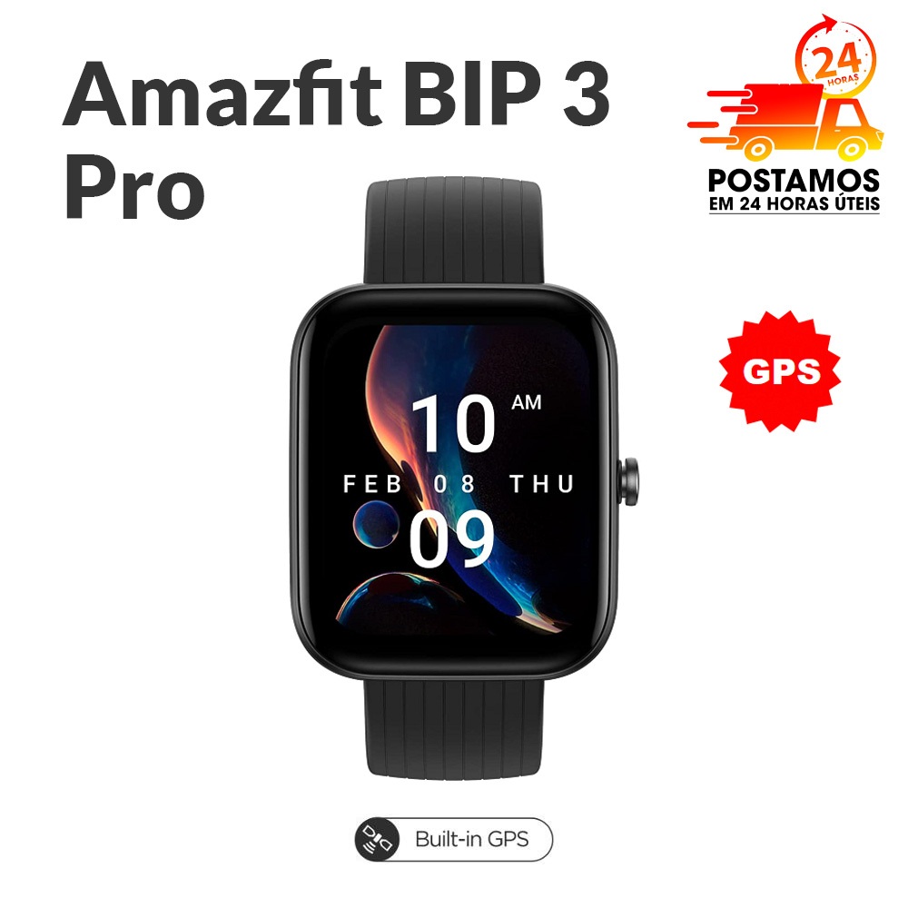 Relógio Amazfit Bip 5 Chamada Bluetooth, Alexa Built-in, Rastreamento GPS,  Vida útil da bateria de 10 dias, Rastreador de Fitness com Frequência  Cardíaca, Monitoramento de Oxigênio no Sangue - White