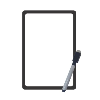 Planner Quadro Lousa Magnética para Anotações Planejamento Semanal ima com Caneta Apagador