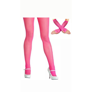 Meia-Calça NEON Para Barbie (Rosa Pink) por R$24,90