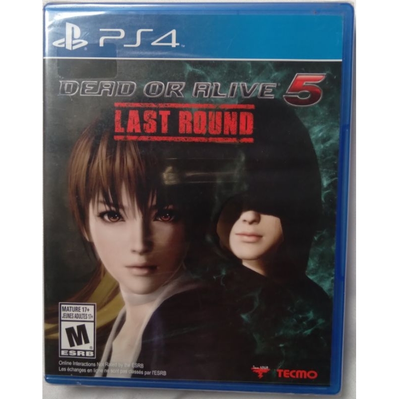 jogo PS4 Dead or alive 5 Last round. mídia física original lacrado ...