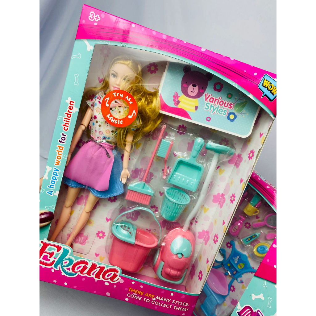 Comidinhas doces para boneca Barbie LOL Polly conjunto