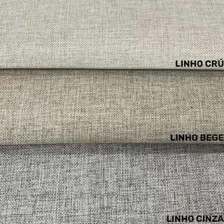 Tecido Blackout Linho Linen Look 100% Vedação 1m X 2,8m