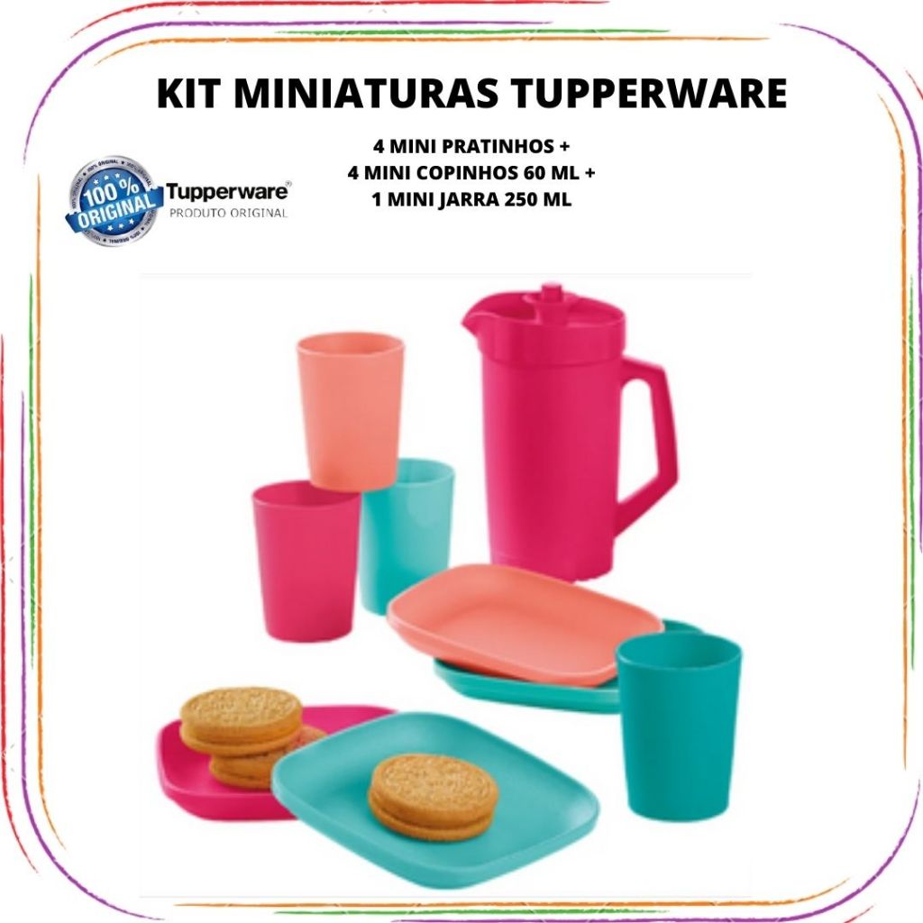 Tupperware Kit Miniaturas | Shopee Brasil