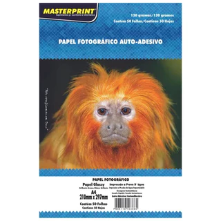 Papel Fotográfico Adesivo 750 Folhas 130g