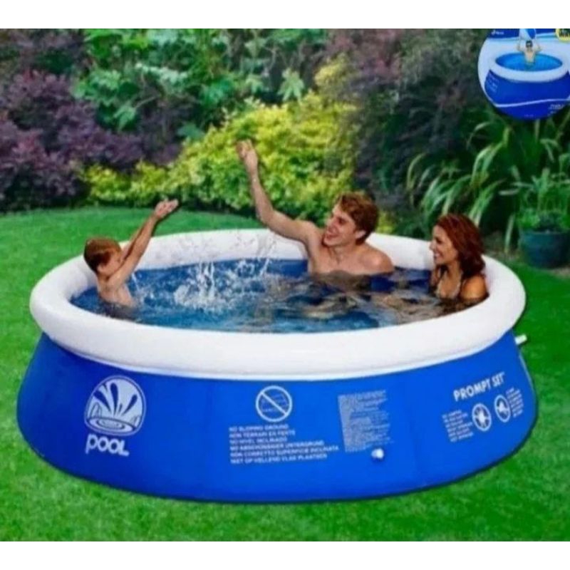 Piscina Bel Life 1000l (168 X 51) Bel Fix Azul