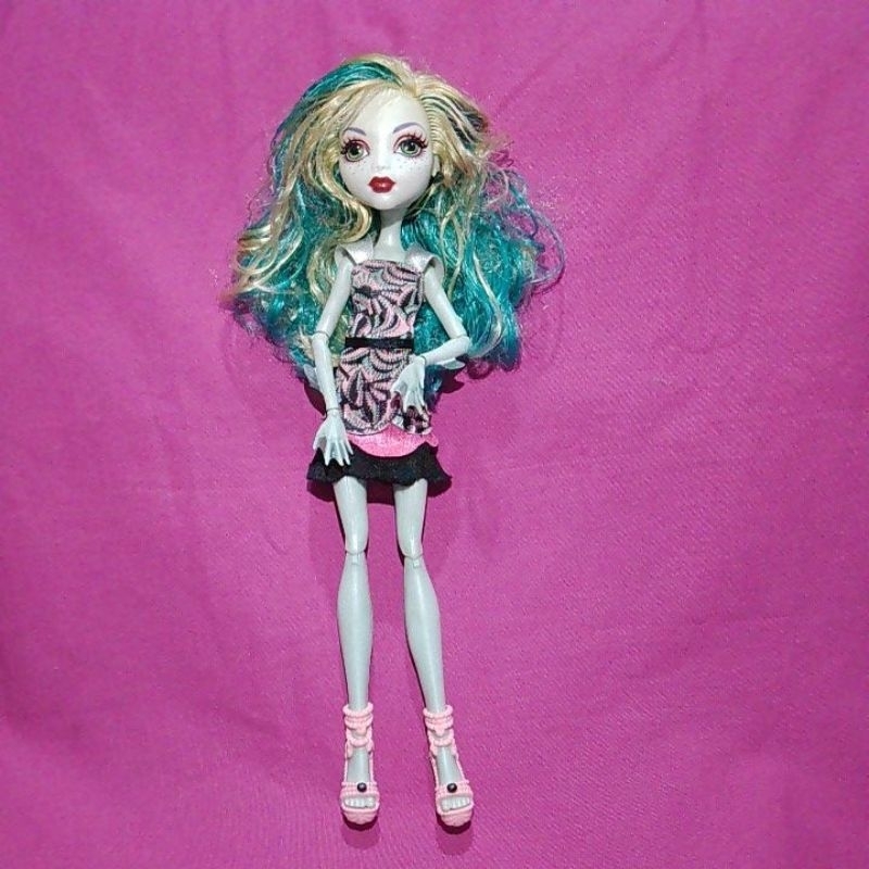 Boneca Lagoona Blue Reel Drama Monster High Limitada Mattel