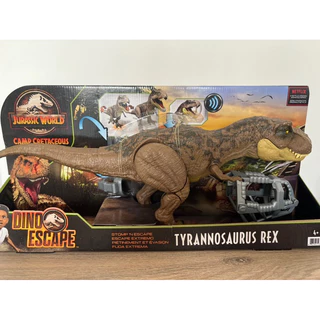 Jurassic World Camp Cretaceous Tyrannosaurus Rex Mattel Original Com Som