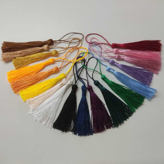 Tassel 14cm Franja Artesanato Alta Qualidade - 10 Unidades Cores Variadas Não Repetidas