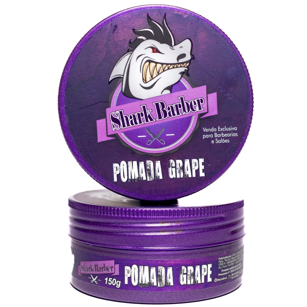 Pomada Grape, Uva Shark Barber 150g Shopee Brasil