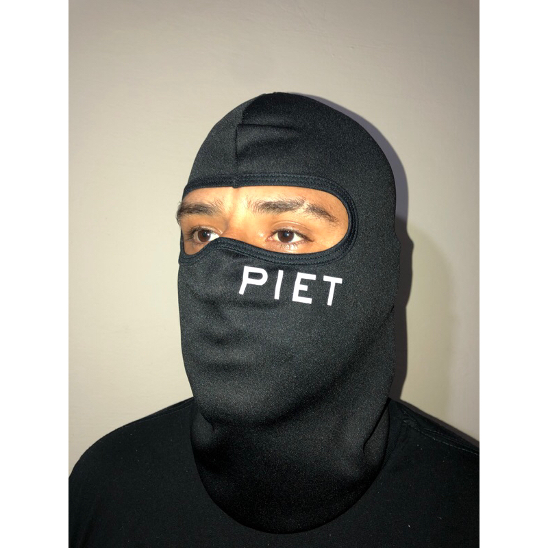 Balaclava Preta Lisa Piet