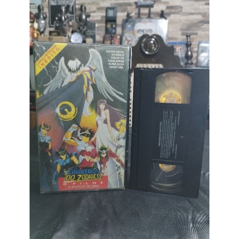 Vhs Cavaleiros do Zodíaco A Batalha de Abel | Shopee Brasil