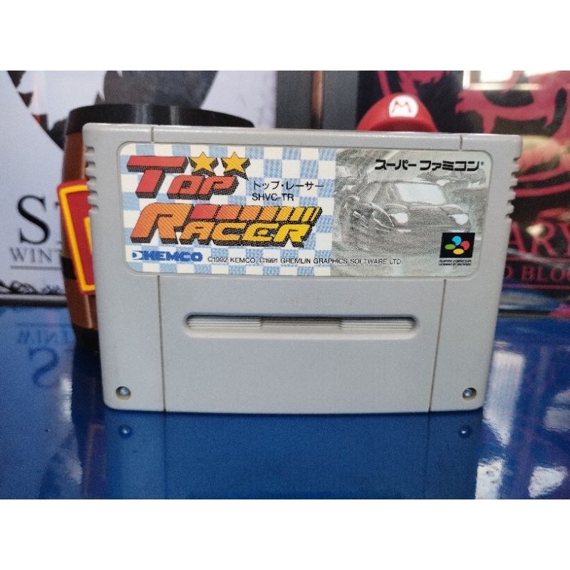 Cartucho Top Gear (TOP RACER) - SUPER FAMICOM | Shopee Brasil