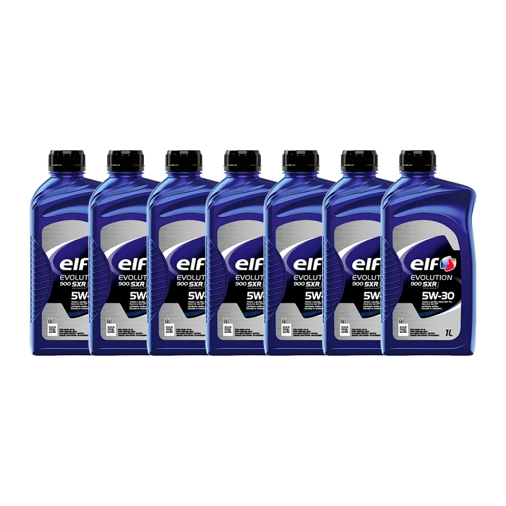 Kit 7 Elf Evolution 900 SXR 5w30 Sintético SL | Shopee Brasil