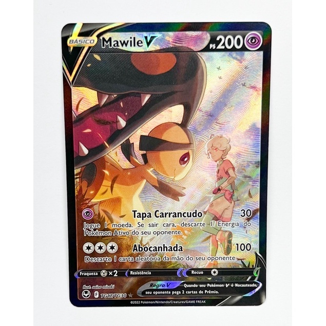 Mawile 129/202 NM in Portuguese Sword & Shield Pokémon TCG