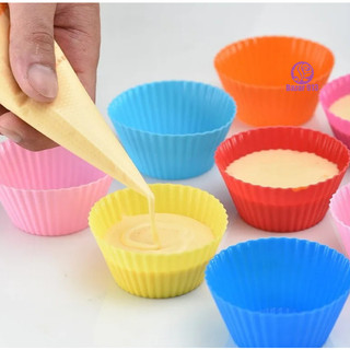 Kit 6 Jogo De Forma De Silicone Forminha Mini Bolo Cupcake Varias ...