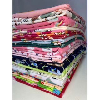 Retalho Grande de Delicoton Cotton fino Cotinho Estampado no Kg!