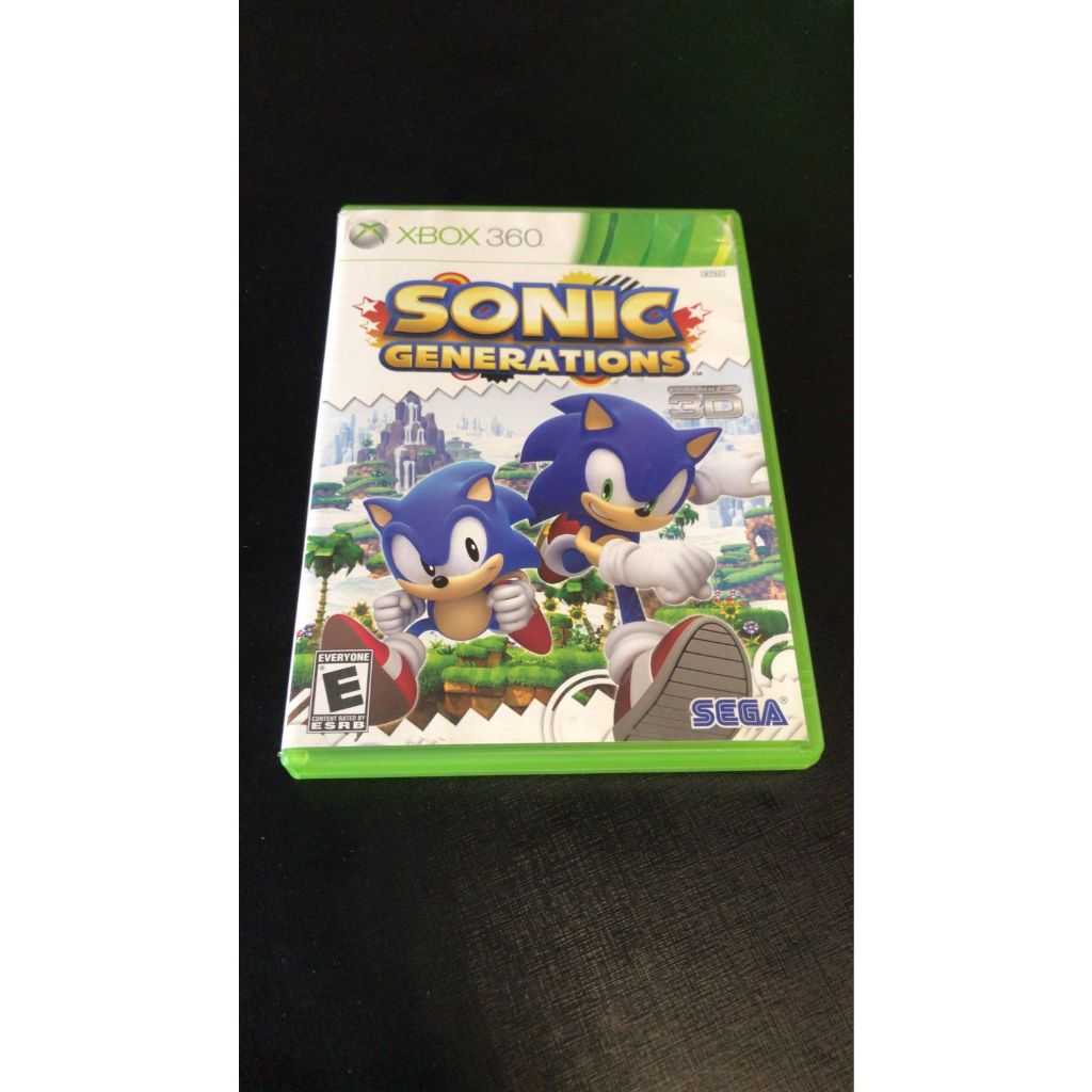 Jogo Sonic Generations para Vídeo Game Xbox 360, Brinquedo Xbox360 Usado  81048406
