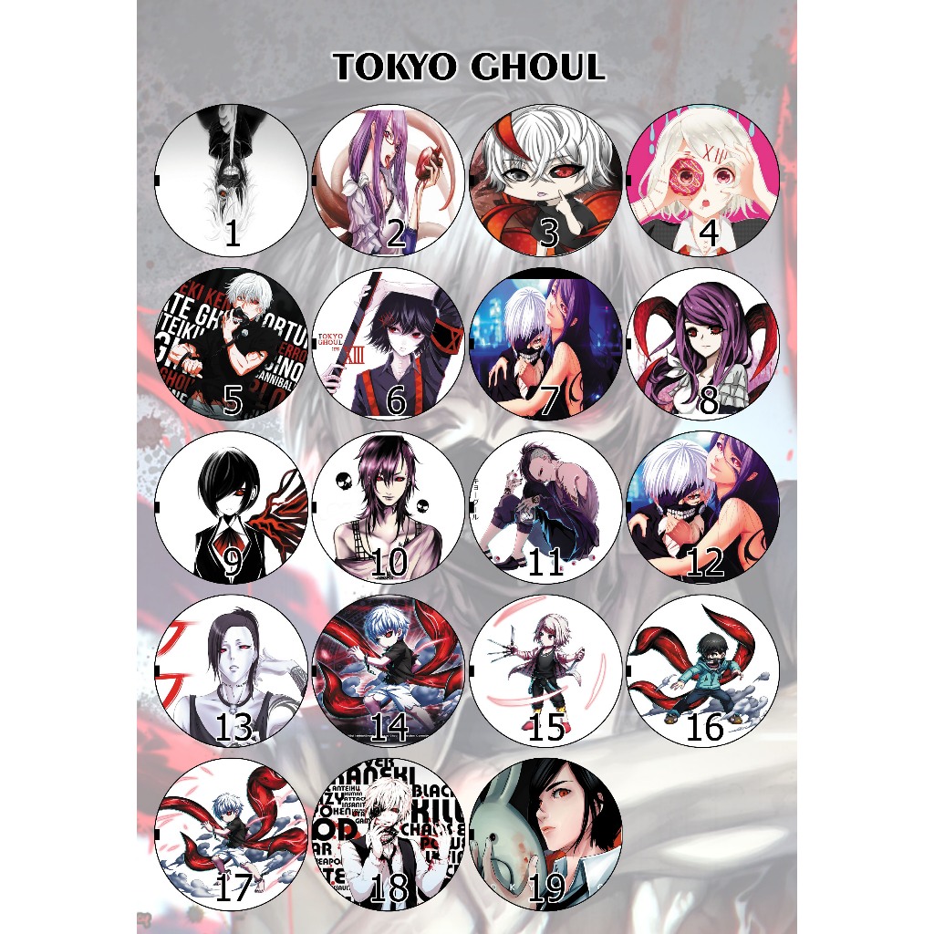 Chaveiro - Tokyo Ghoul Keneki | Shopee Brasil