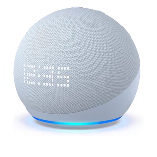 Echo Dot Alexa Amazon 5ª geração Original Com relógio