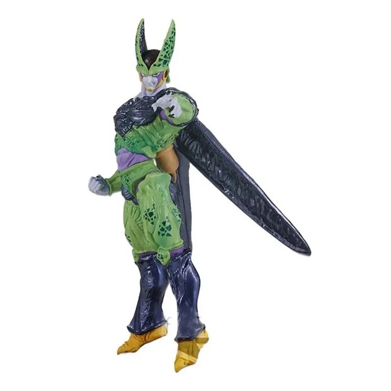 Cell DBZ 22cm Dragon Ball Z Anime Figuras Cell Action Figure PVC Coleção Modelo Colecionador