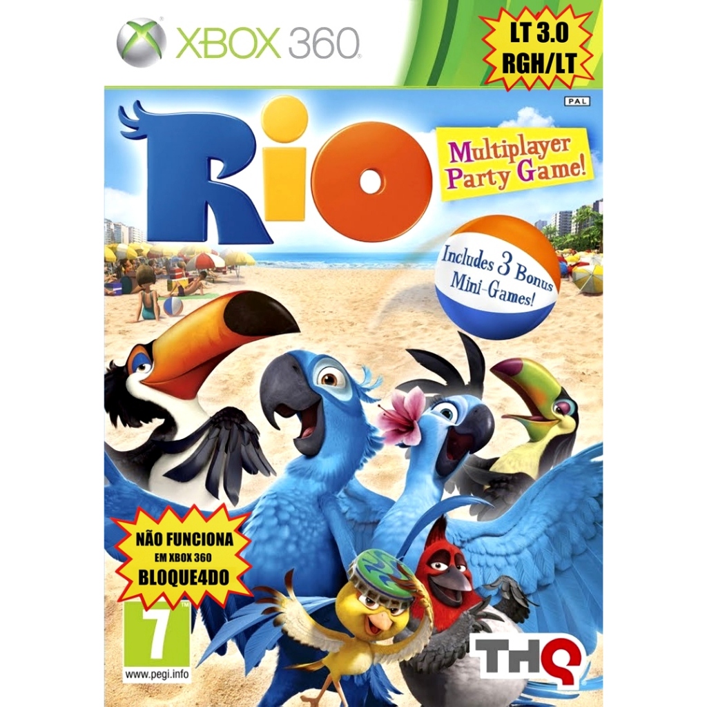 Rio - Jogo Para Xbox 360 LT 3.0 | Shopee Brasil