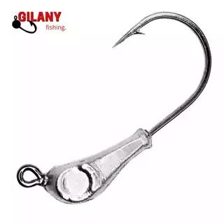 SCE - Kit 10 Cabeça de Atado Banana Jig Head Jig Streamer Tucunaré Traíra Robalo Tarpon Jig de Pena Xuxinha Jig de Pelo