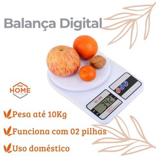 Balança Digital Cozinha Comida Dieta Precisão 3g a 10kg .