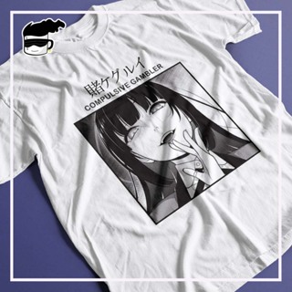 Camiseta Feminina Anime Kakegurui Yumeko Kirari Saotome Unissex